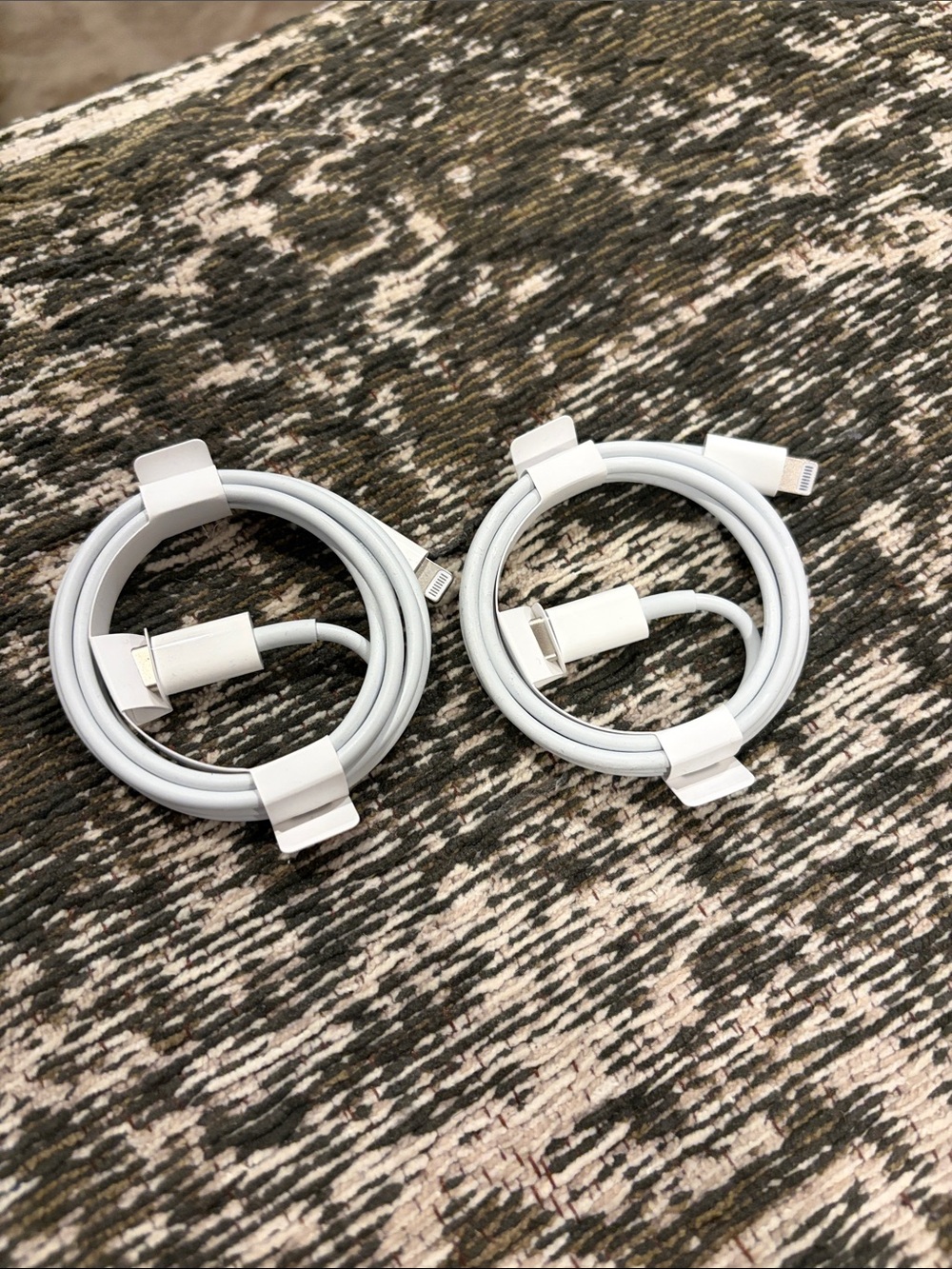 2 iPhone usb-c charging/ data cables (new)